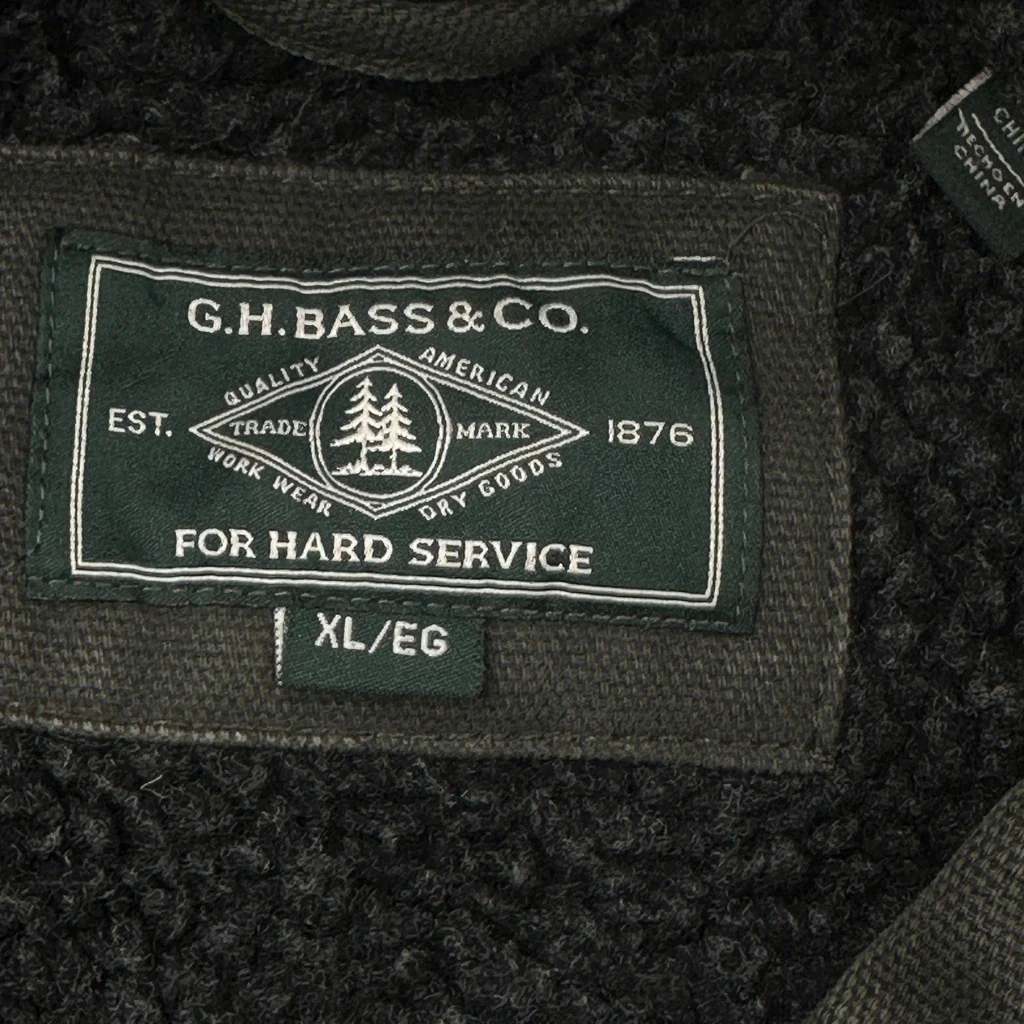 G. H. Bass & Co. Jacket - XL Green Cotton - Image 3