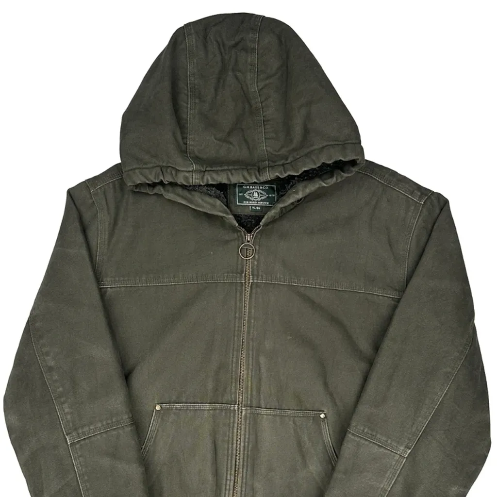 G. H. Bass & Co. Jacket - XL Green Cotton - Image 4