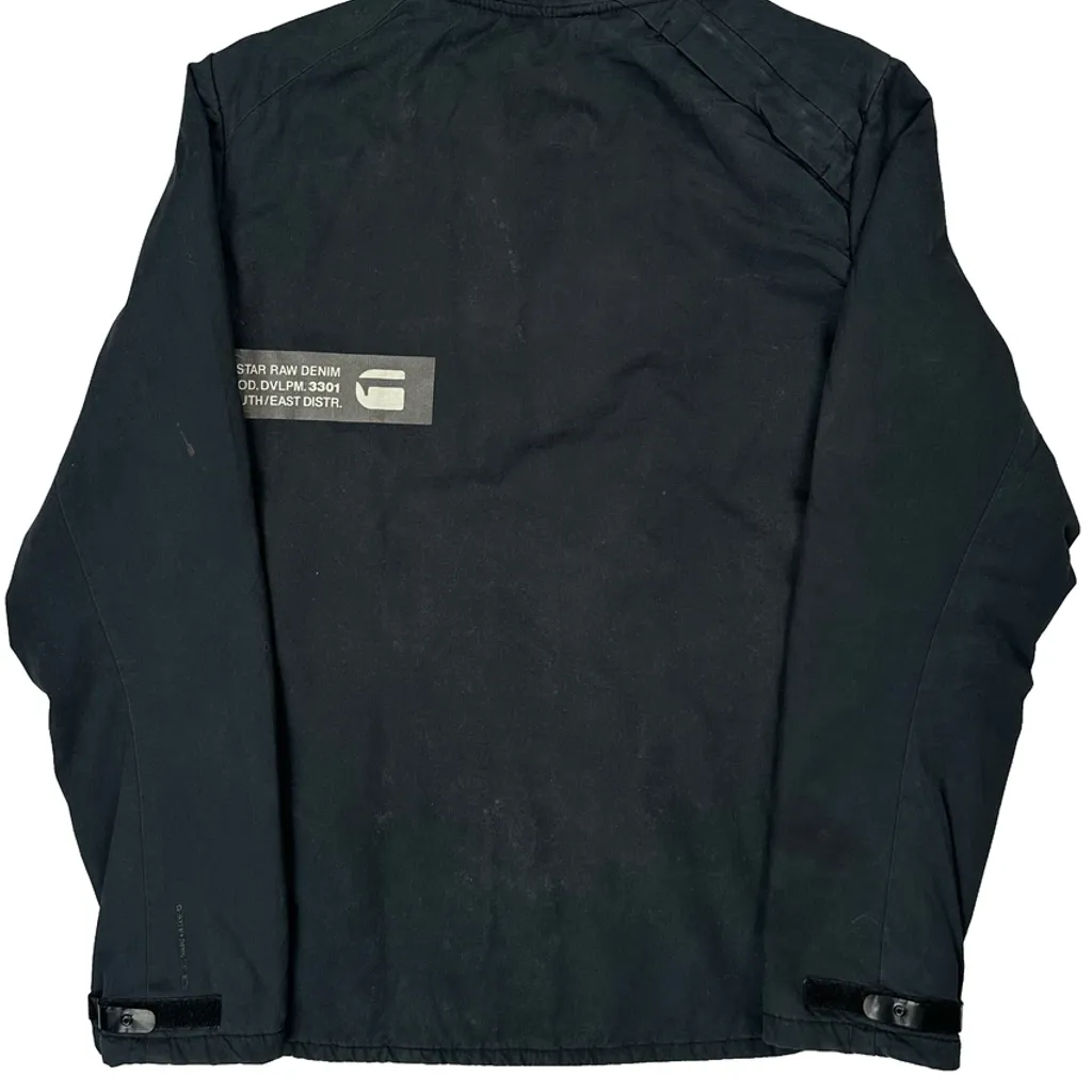 G-Star Jacket - Large Black Cotton - Image 7