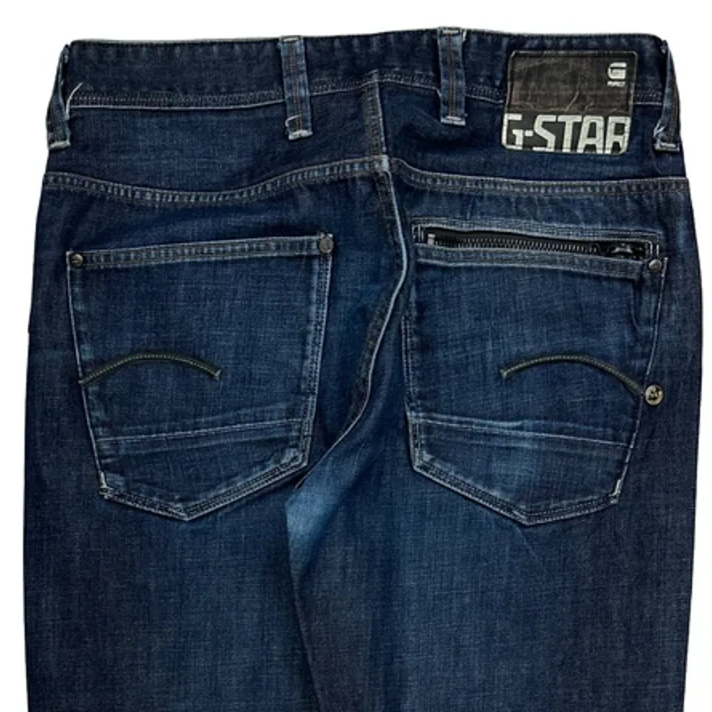 G-Star Jeans - 34W 32L Blue Cotton - Image 8