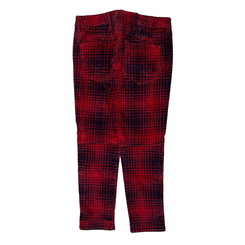 G-Star Checked Jeans - 31W US 8 Red Cotton