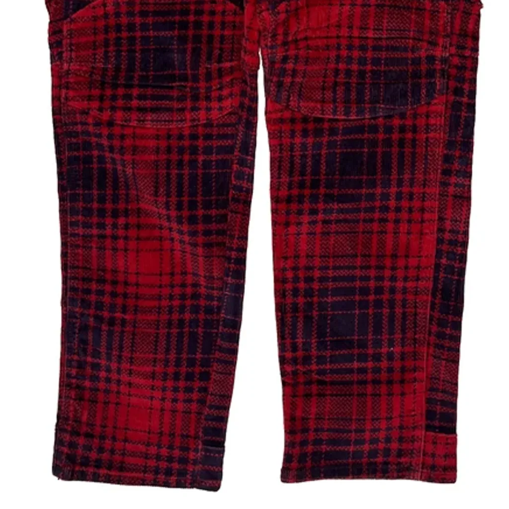 G-Star Checked Jeans - 31W US 8 Red Cotton - Image 9