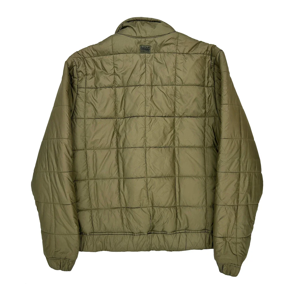 G-Star Puffer - Medium Green Polyester - Image 2