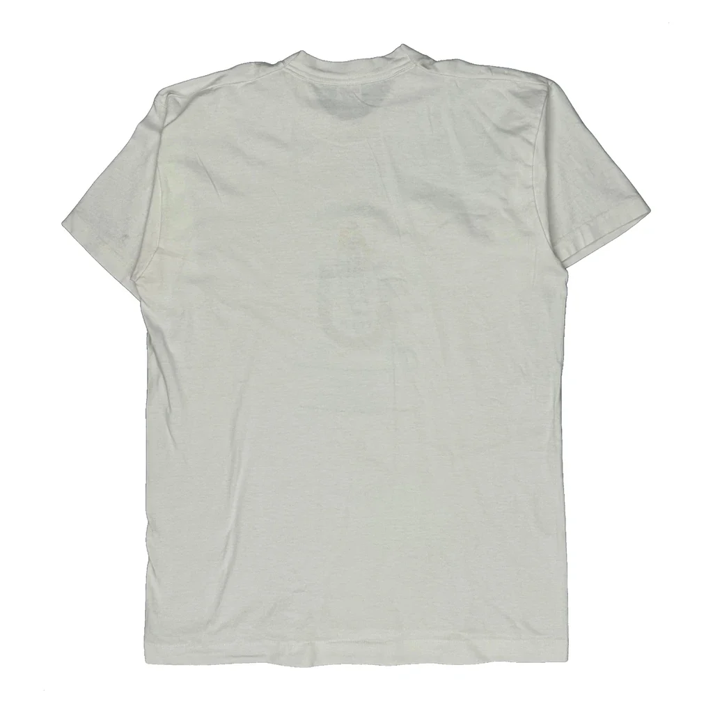 Gahanna Polo Discovery Classic 1995 Fruit Of The Loom Graphic T-Shirt - Large White Cotton - Image 2
