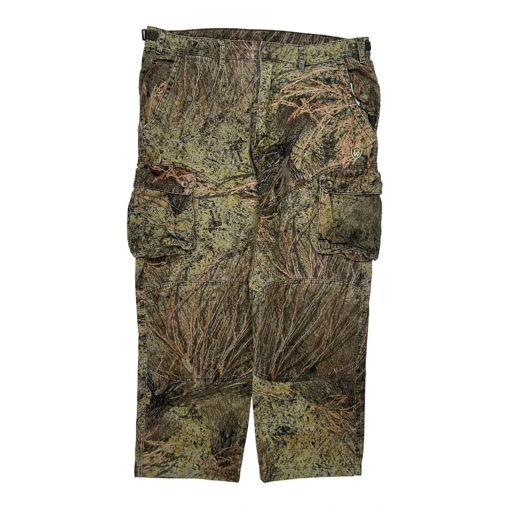 Game Winner Cargo Trousers - 36W 25L Camo Cotton - Image 2