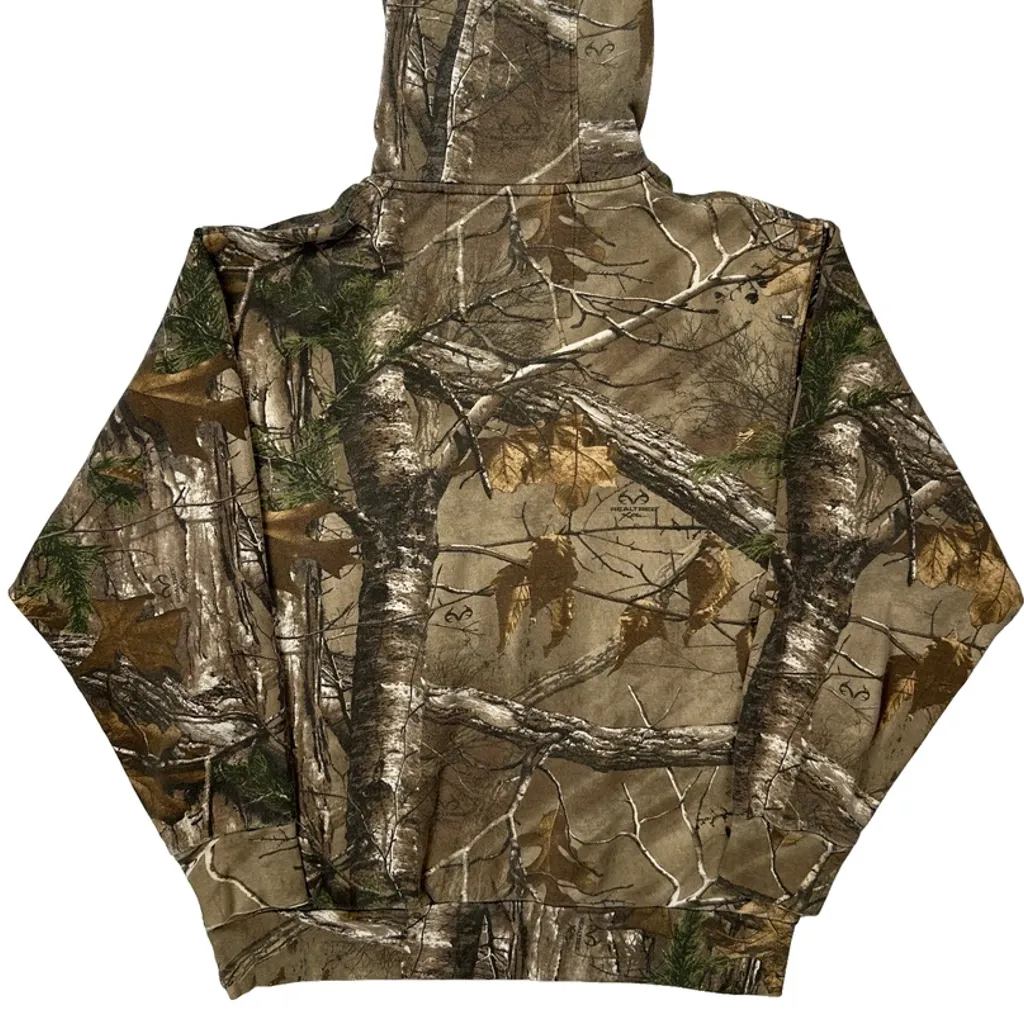 Game Winner Camo Hoodie - Medium Camo Cotton - Image 6