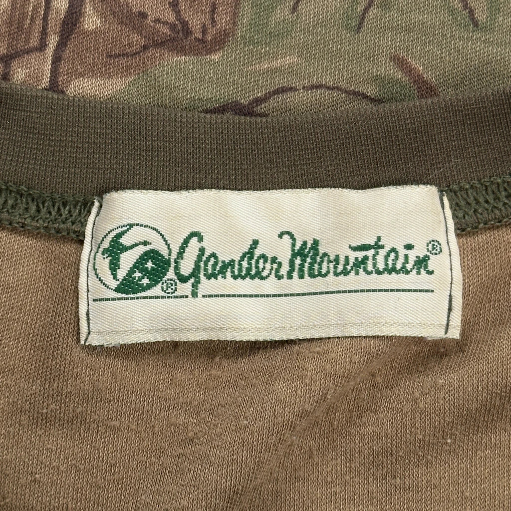 Gander Mountain Camo Ringer T-Shirt - Medium Camo Cotton - Image 4