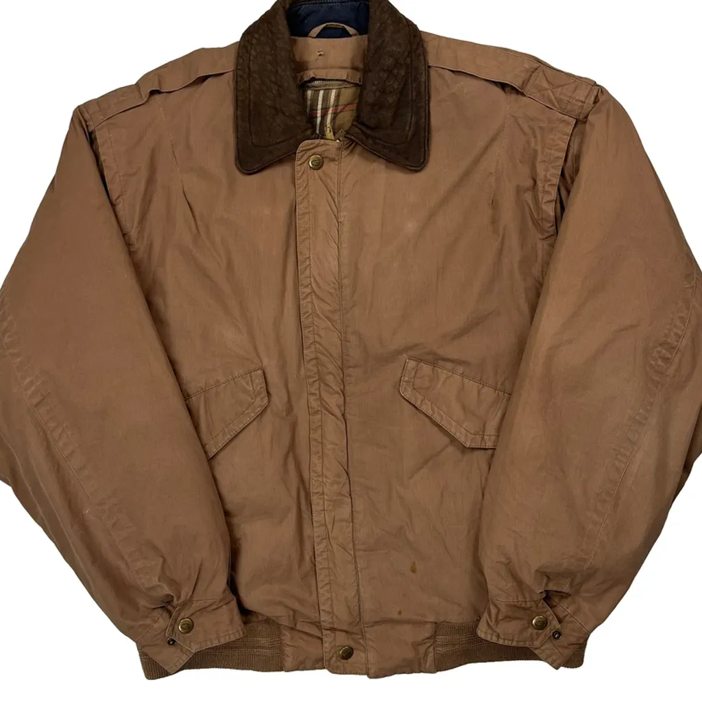 Gant Bomber Jacket - Medium Brown Cotton - Image 5
