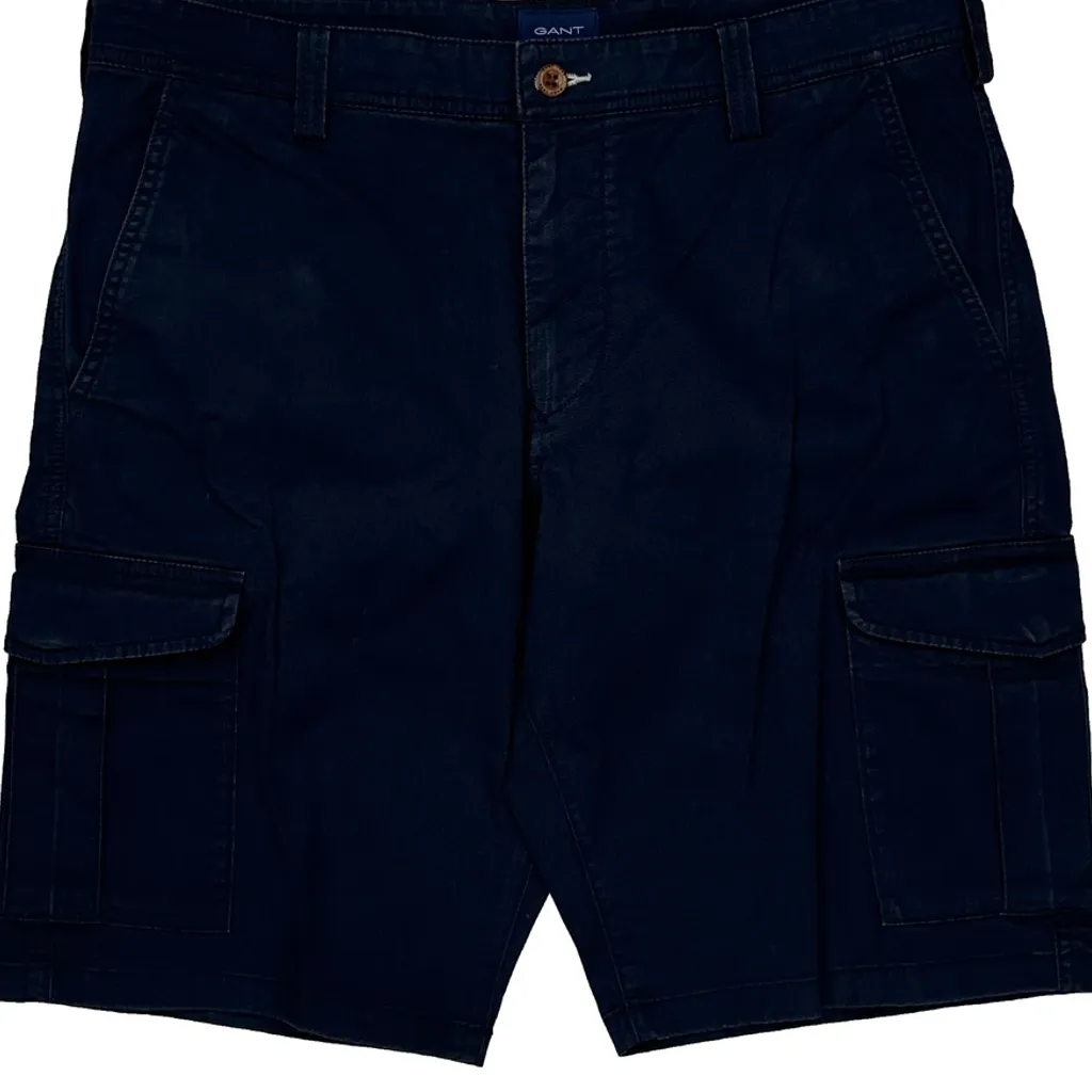 Gant Cargo Shorts - 36W 10L Navy Cotton - Image 10