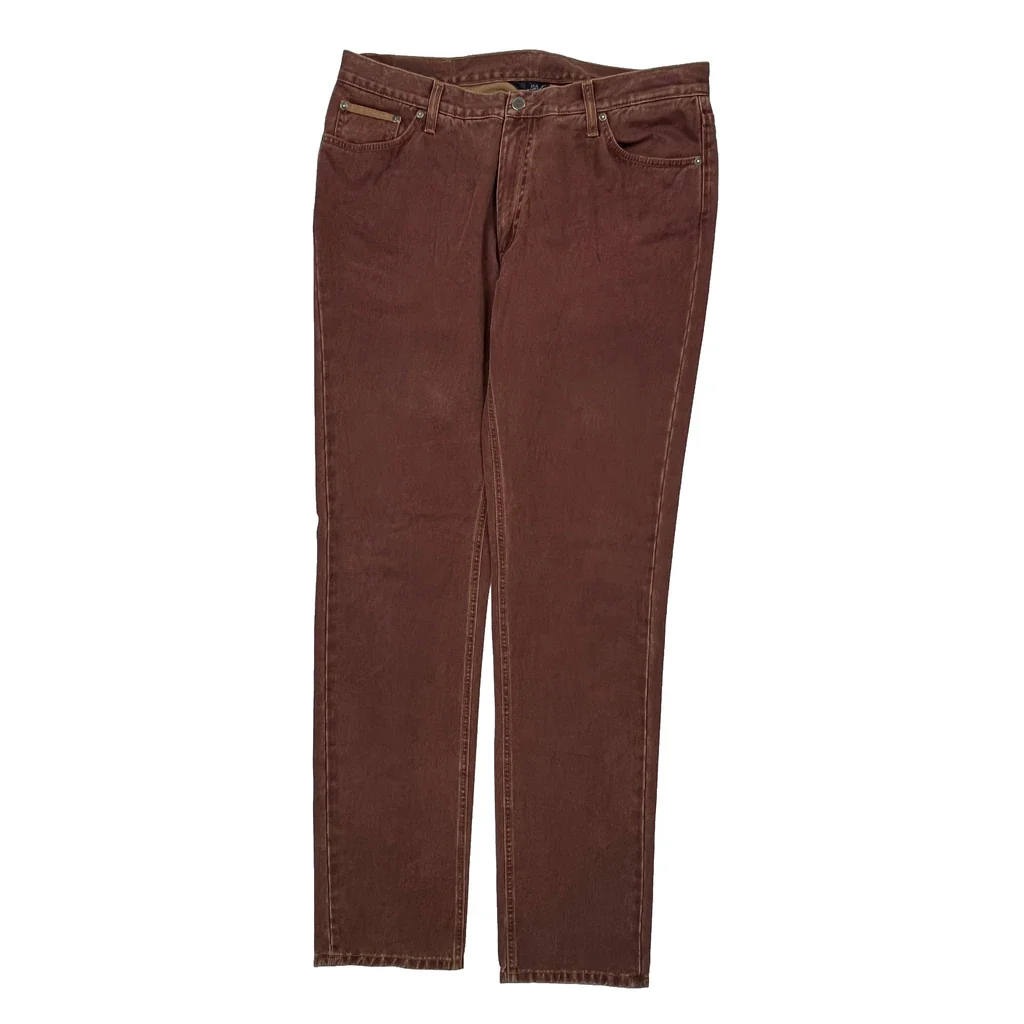 Gant Jeans - 36W 36L Brown Cotton - Image 2