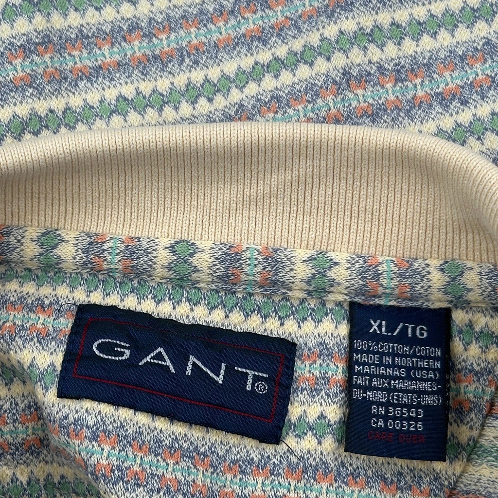 Gant Striped Polo Shirt - XL Multicoloured Cotton - Image 3