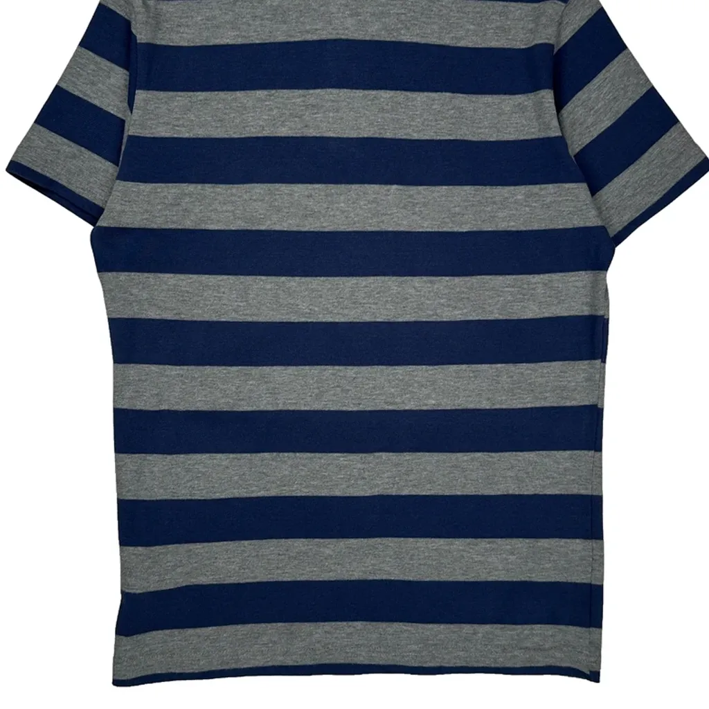 Gant Striped Rugby Shirt - Medium Blue Cotton - Image 6