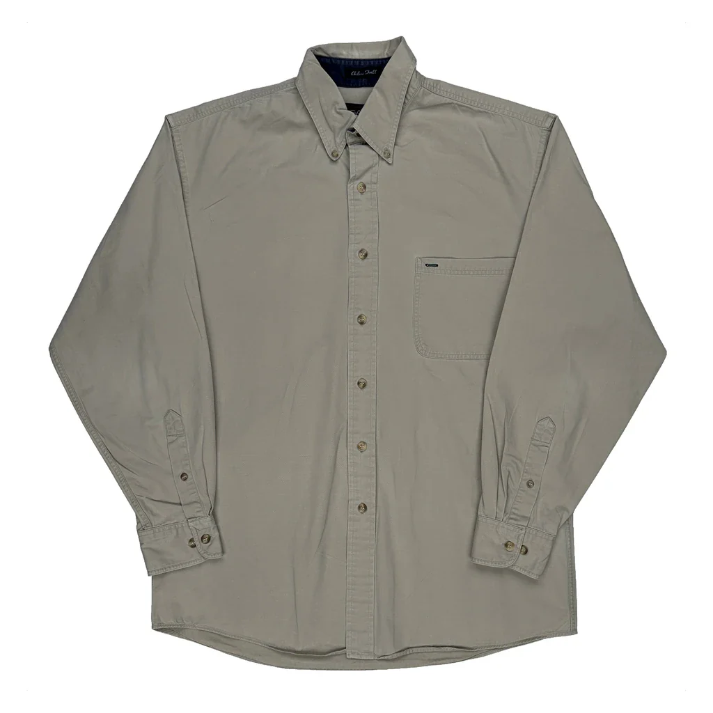 Gant Shirt - Medium Beige Cotton