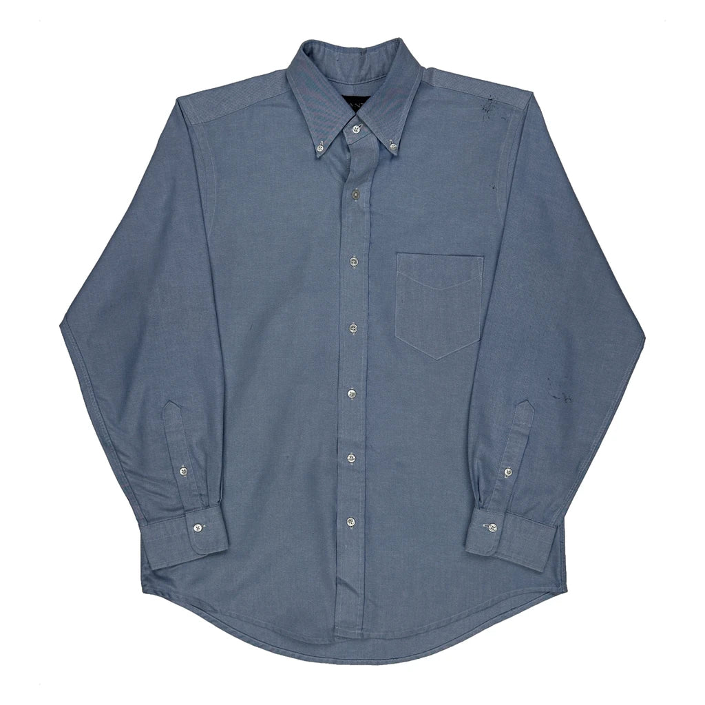 Gant Shirt - Large Blue Cotton