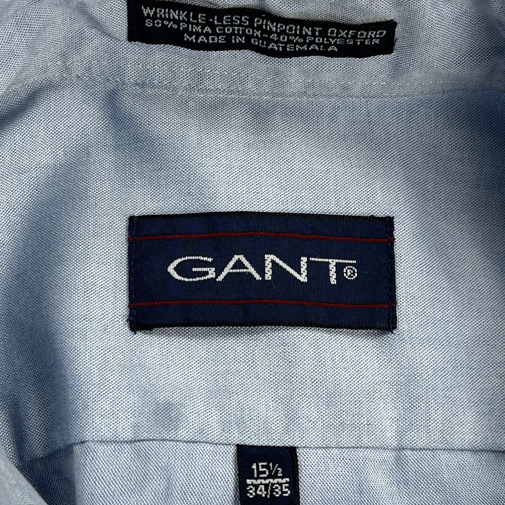 Gant Shirt - Medium Blue Cotton Blend - Image 3