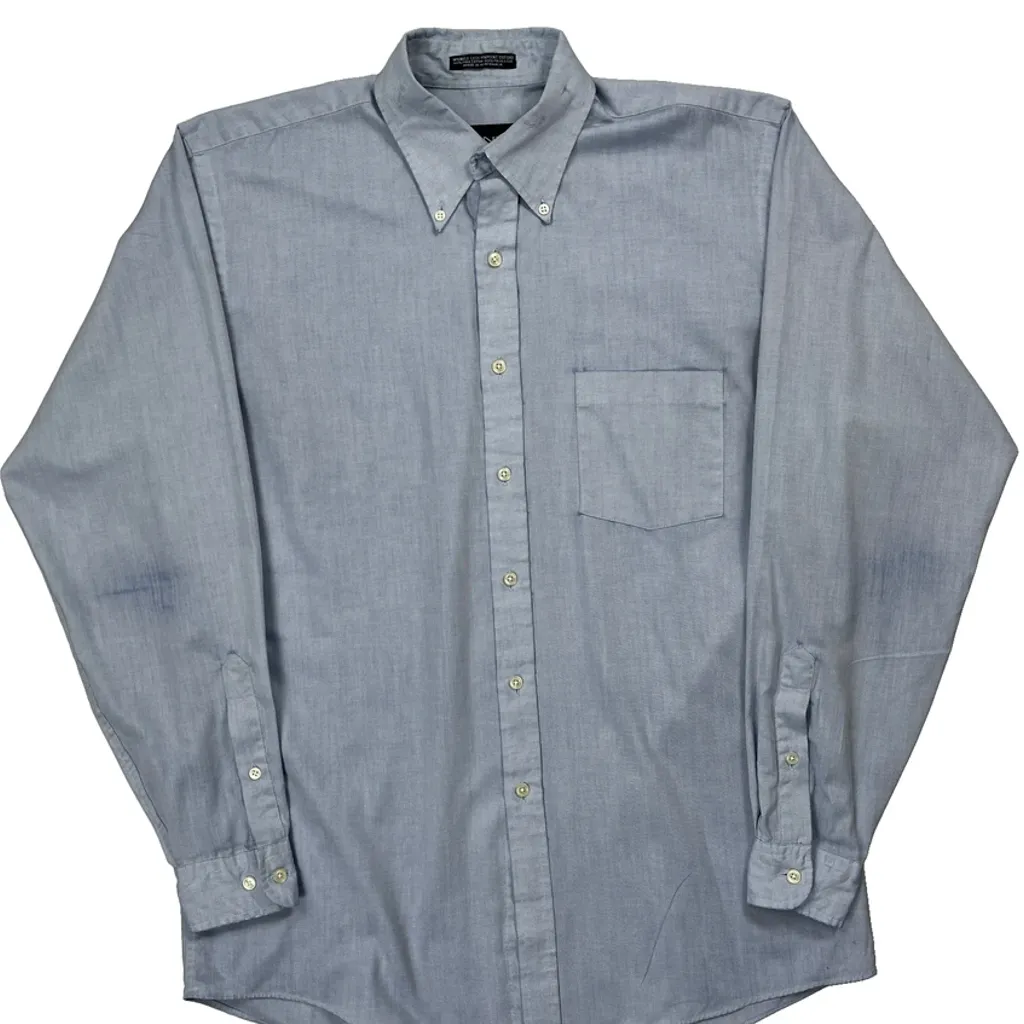 Gant Shirt - Medium Blue Cotton Blend - Image 5