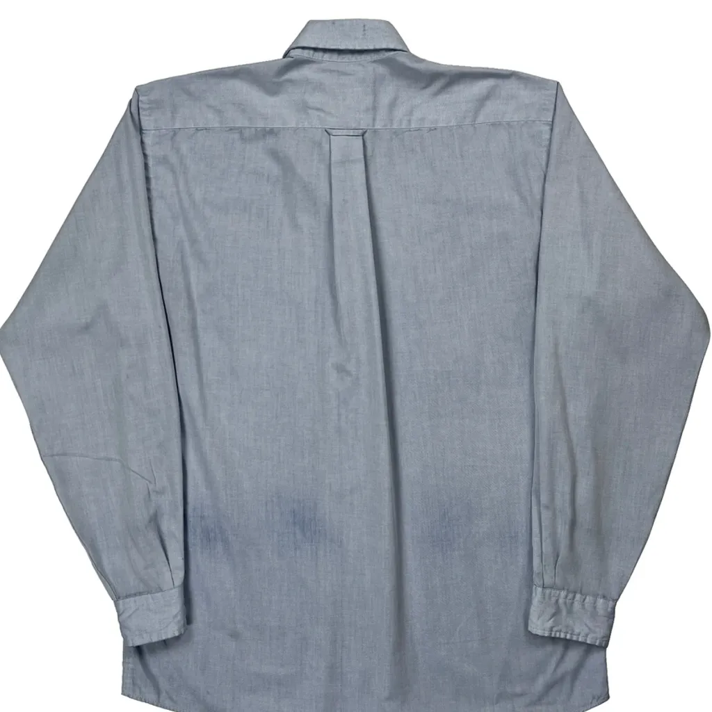 Gant Shirt - Medium Blue Cotton Blend - Image 7