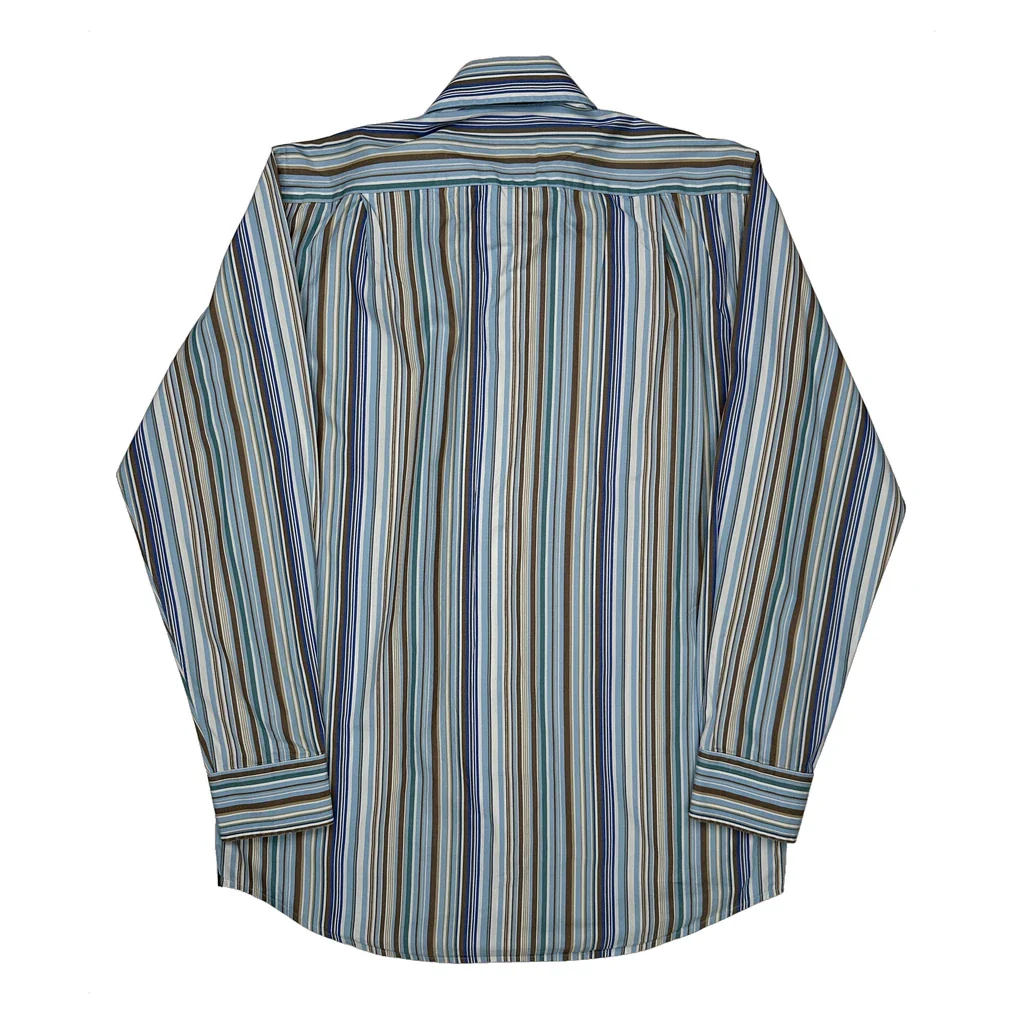 Gant Striped Shirt - Small Blue Cotton - Image 2