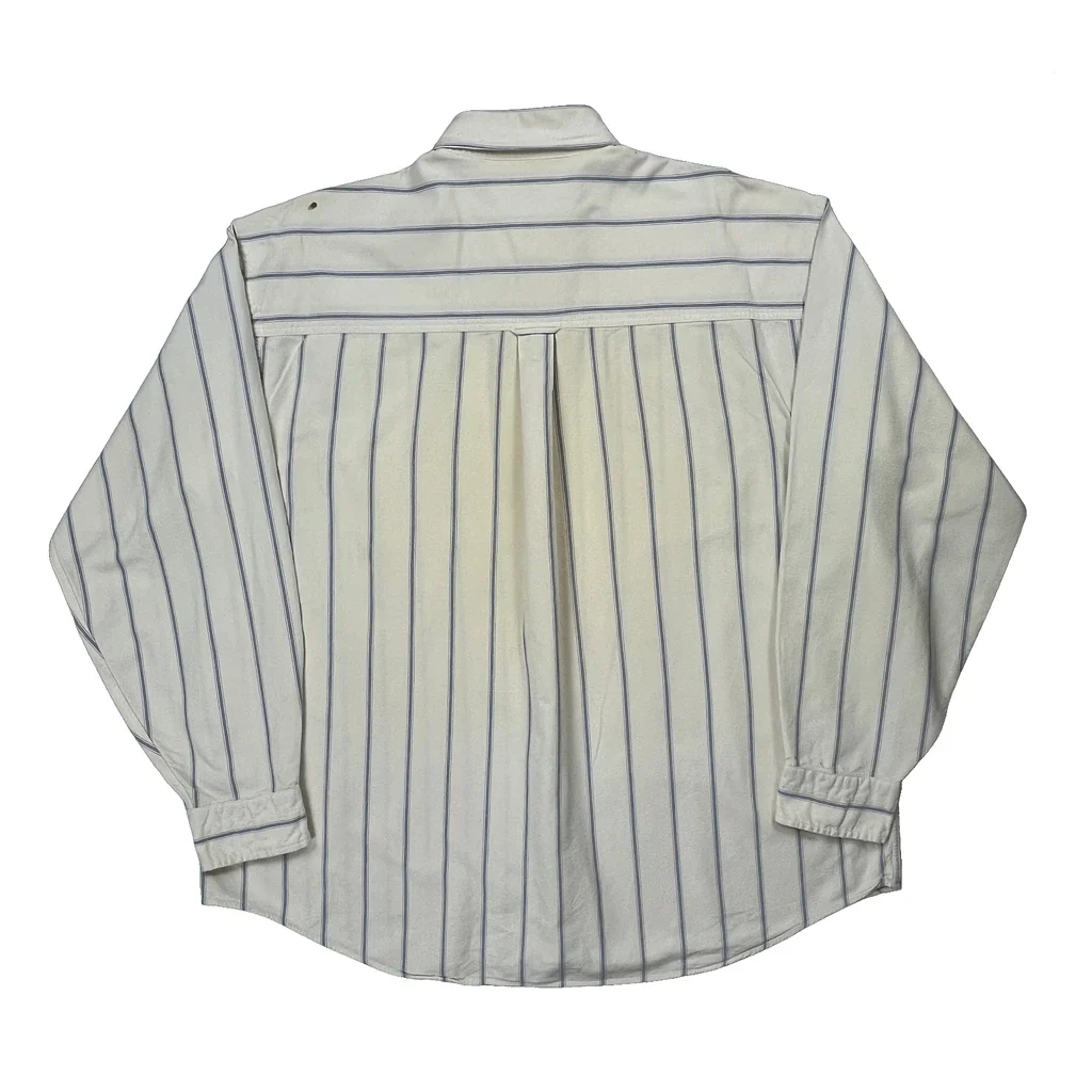 Gant Striped Shirt - Large Cream Cotton - Image 2
