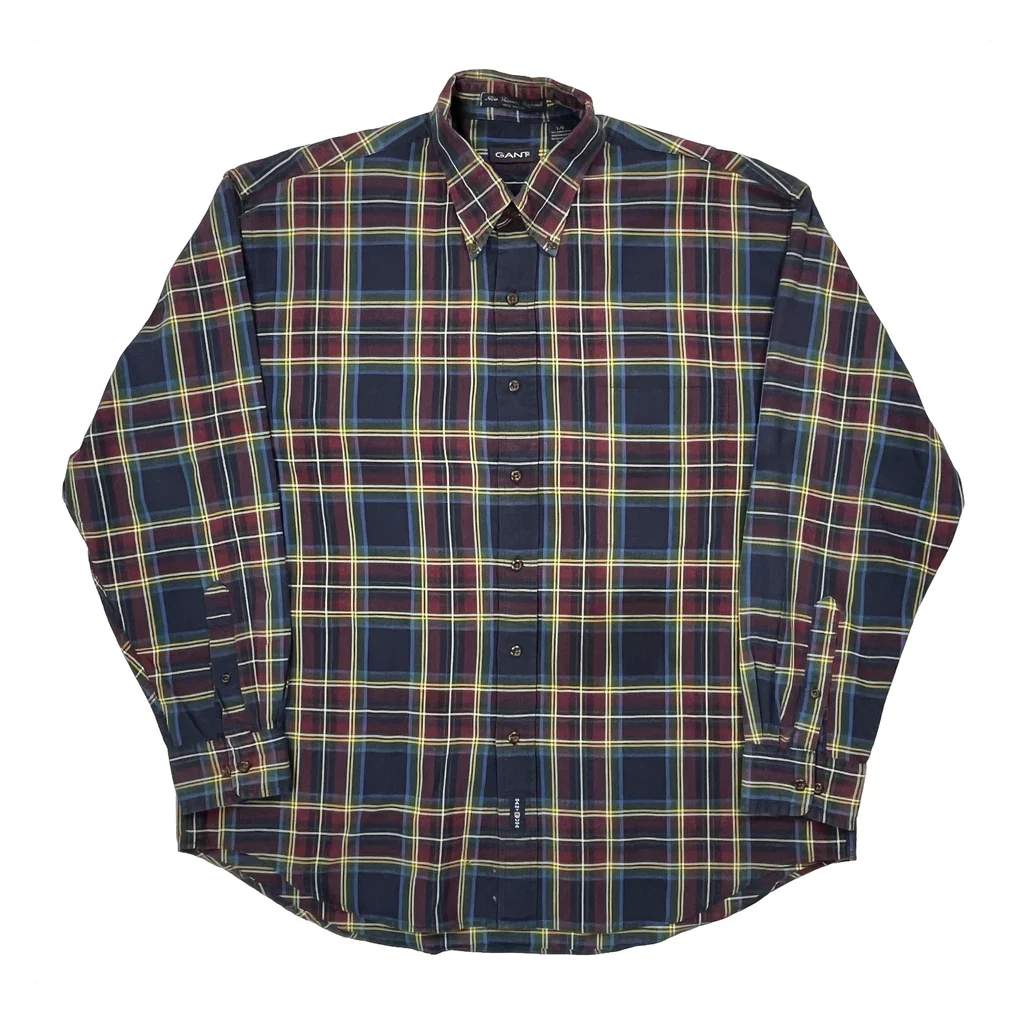 Gant Checked Shirt - Large Multicoloured Cotton