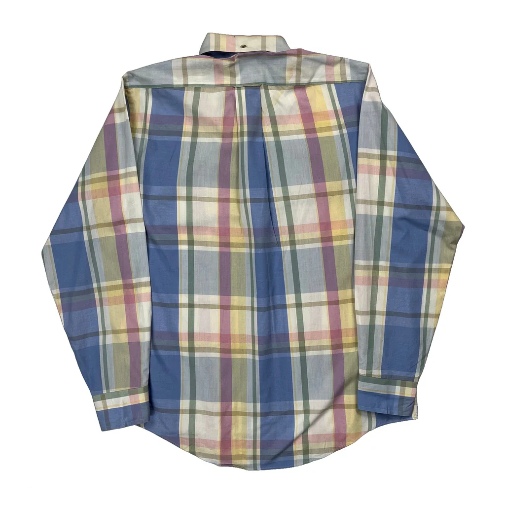 Gant Checked Shirt - Medium Multicoloured Cotton - Image 2