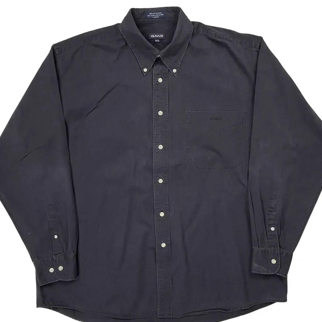 Gant Shirt - XL Navy Cotton - Image 4
