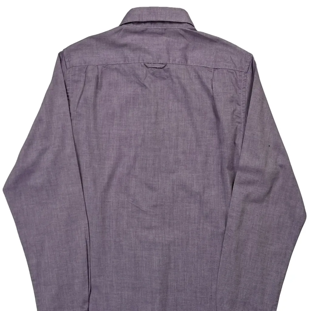 Gant Slim Shirt - Small Purple Cotton - Image 6