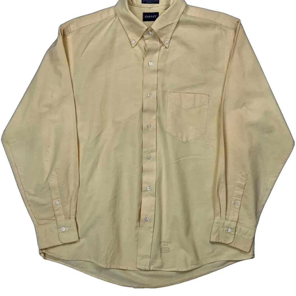 Gant Shirt - XL Yellow Cotton - Image 5