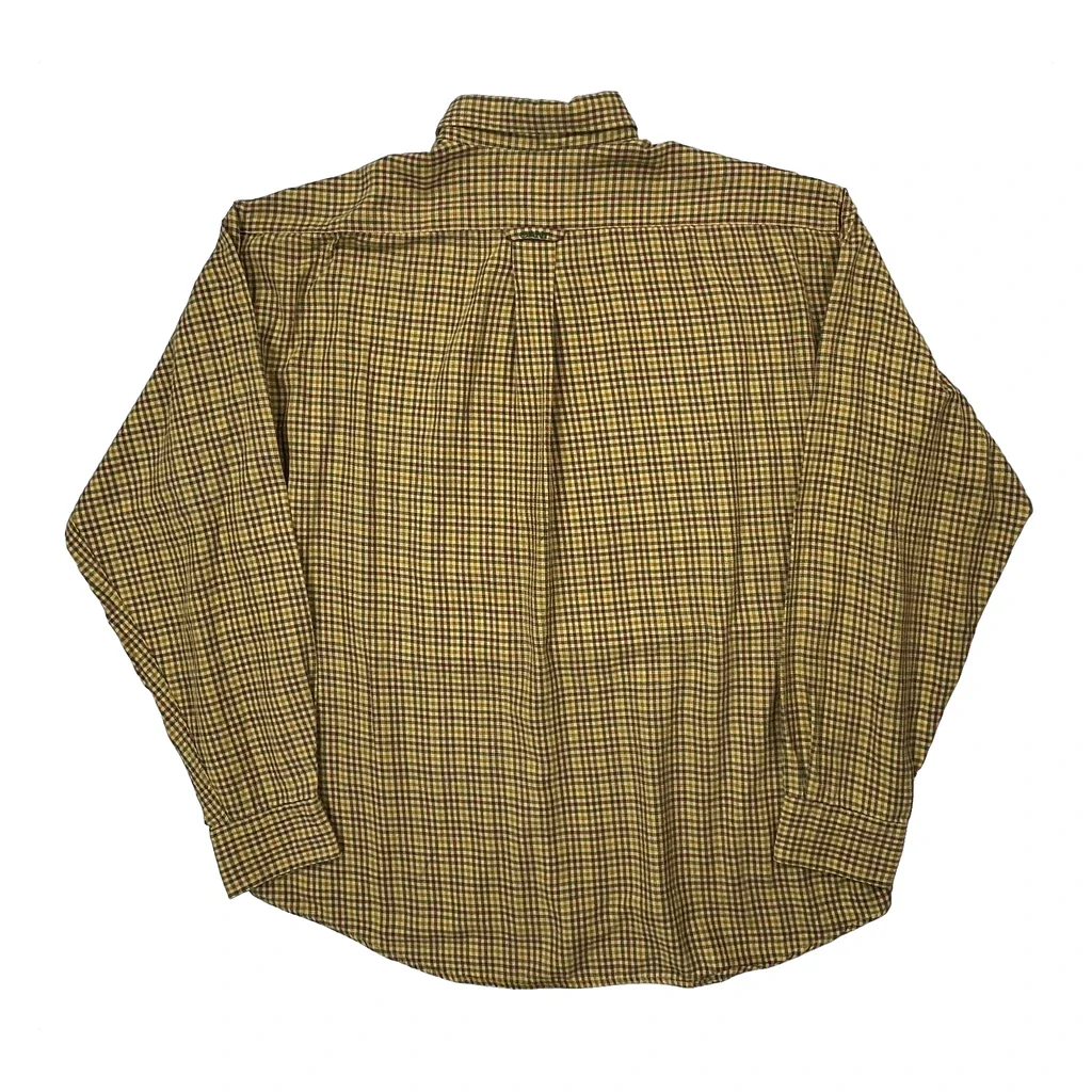 Gant Checked Shirt - XL Yellow Cotton - Image 2