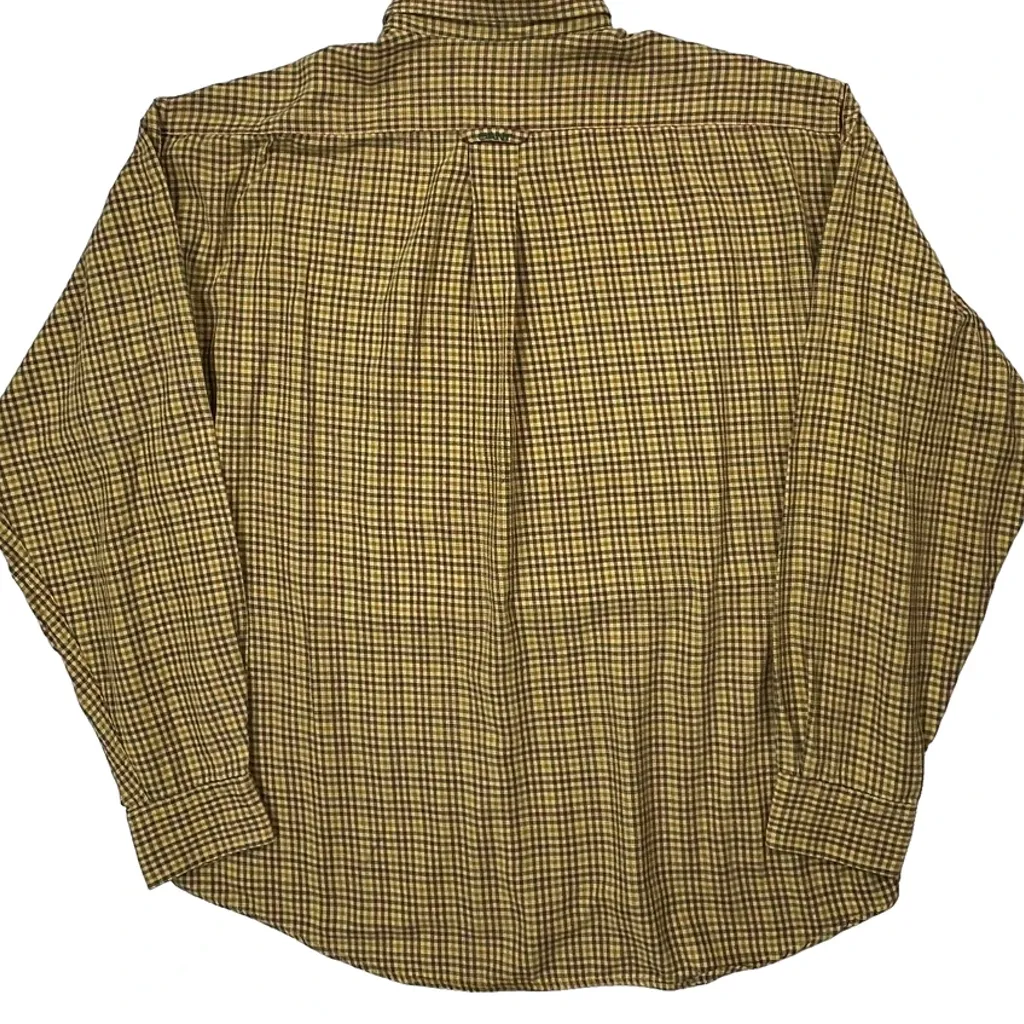 Gant Checked Shirt - XL Yellow Cotton - Image 6