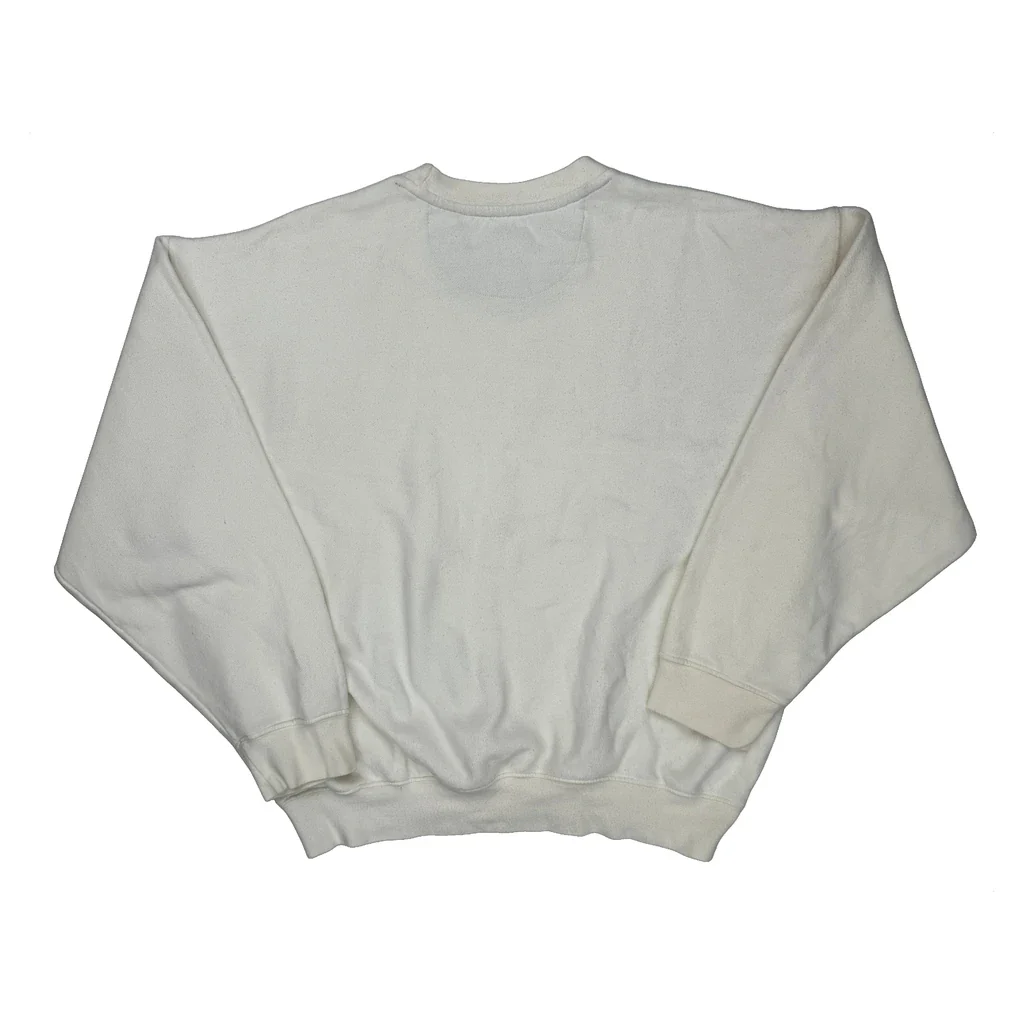 Gant Sweatshirt - Large White Cotton Blend - Image 2