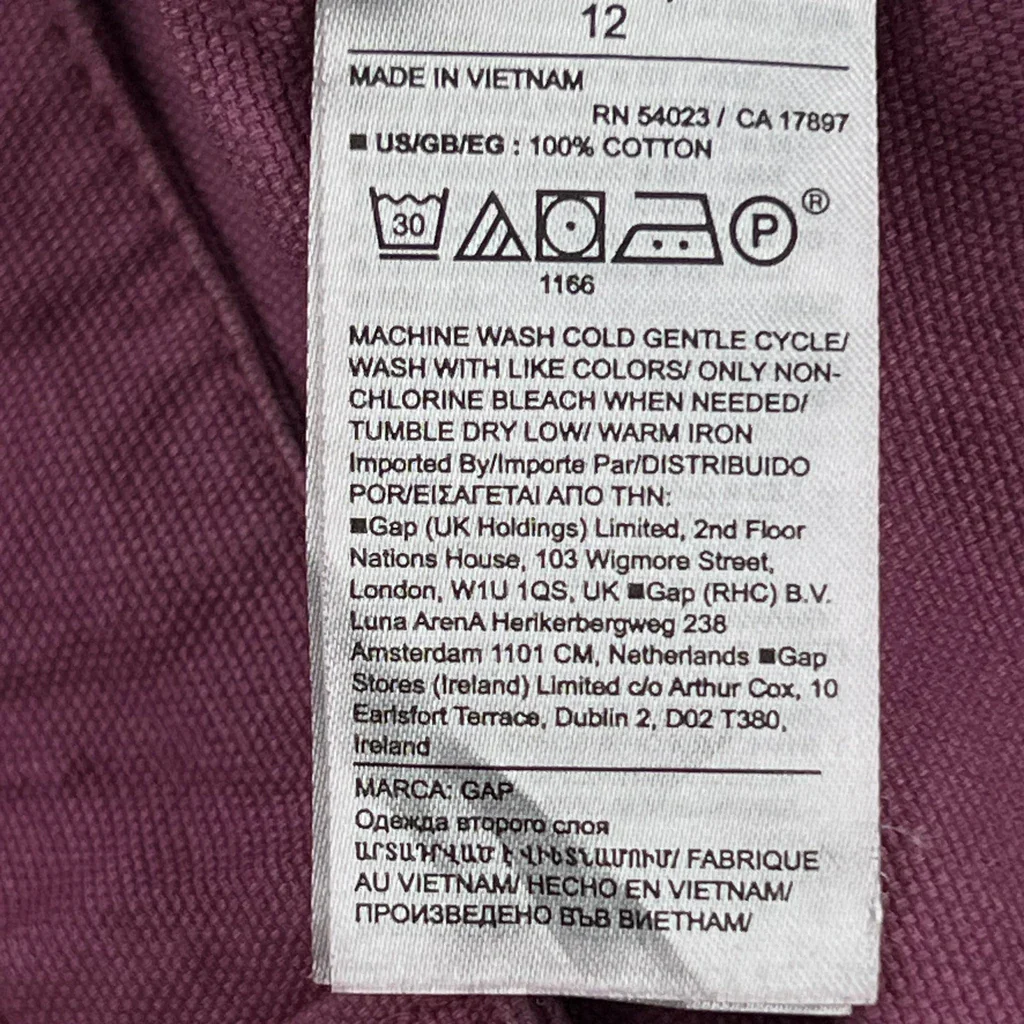 Gap Cargo Pants - 30W 30L Purple Cotton - Image 6