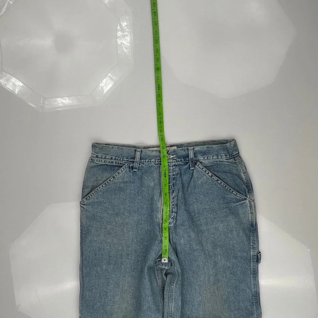 Gap Carpenter Pants - 33W 30L Blue Cotton - Image 4