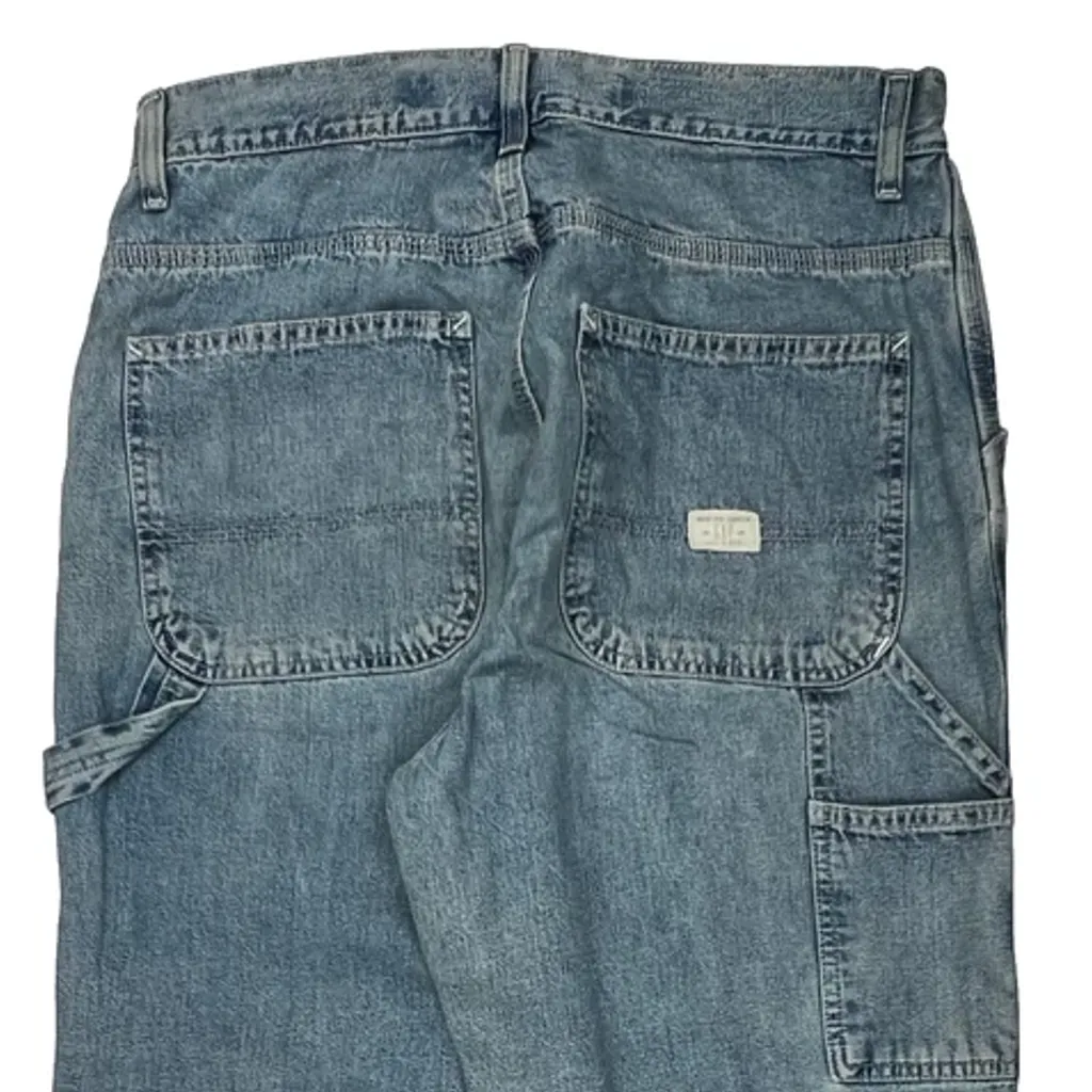 Gap Carpenter Pants - 33W 30L Blue Cotton - Image 7