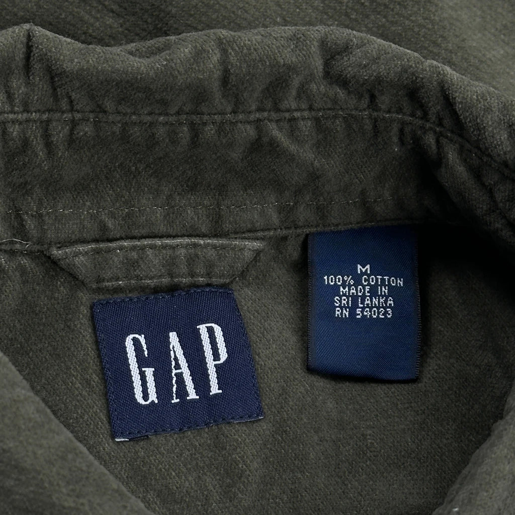 Gap Shirt - Medium Green Cotton - Image 3