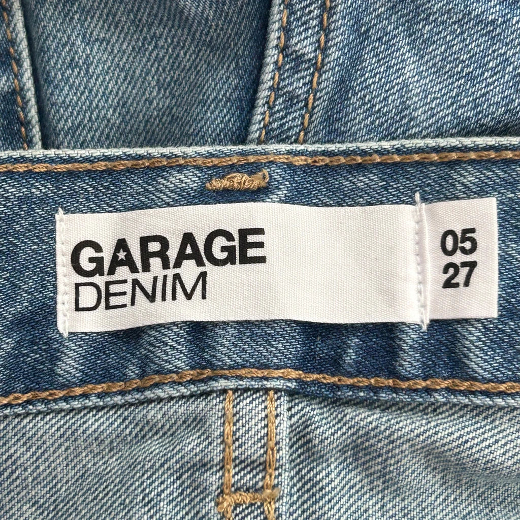 Garage Denim Shorts - 30W UK 12 Blue Denim - Image 6