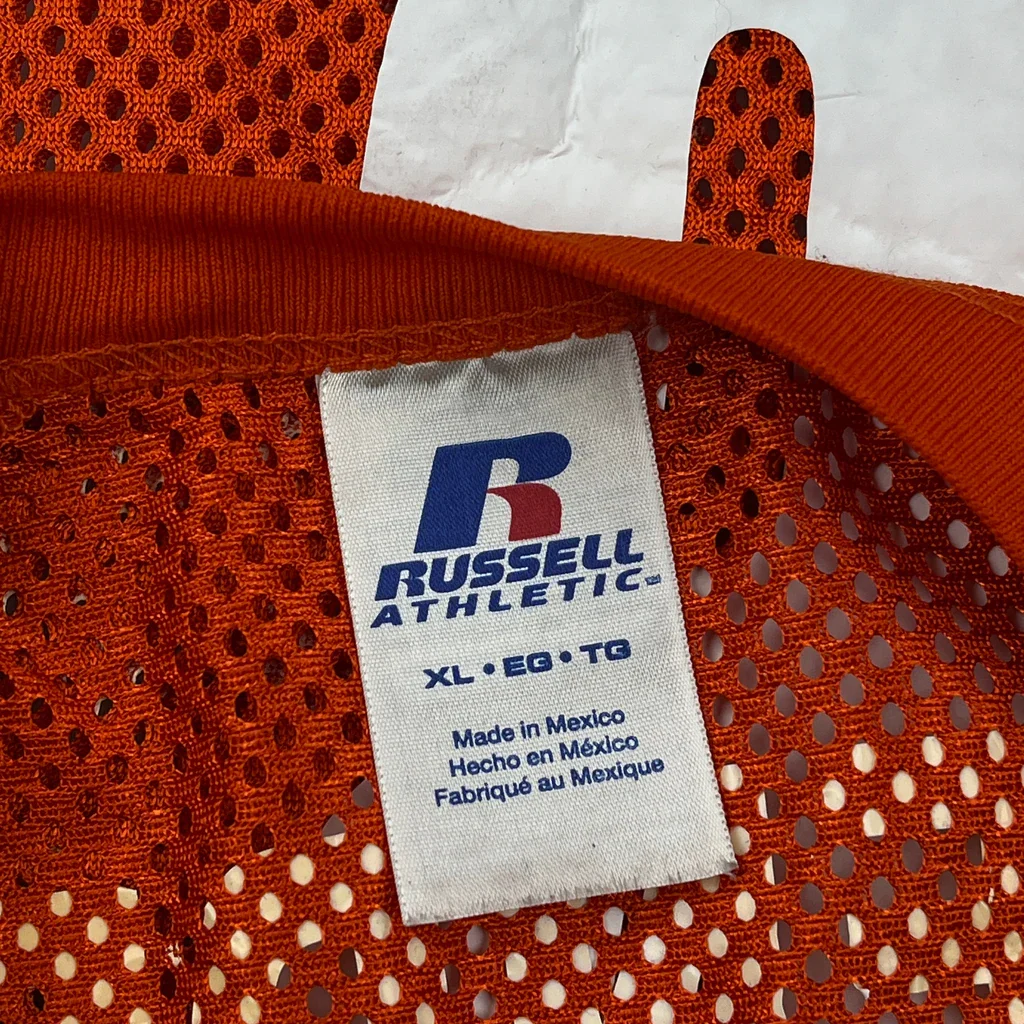 Gators Russell Athletic Football Jersey - XL Orange Polyester - Image 3