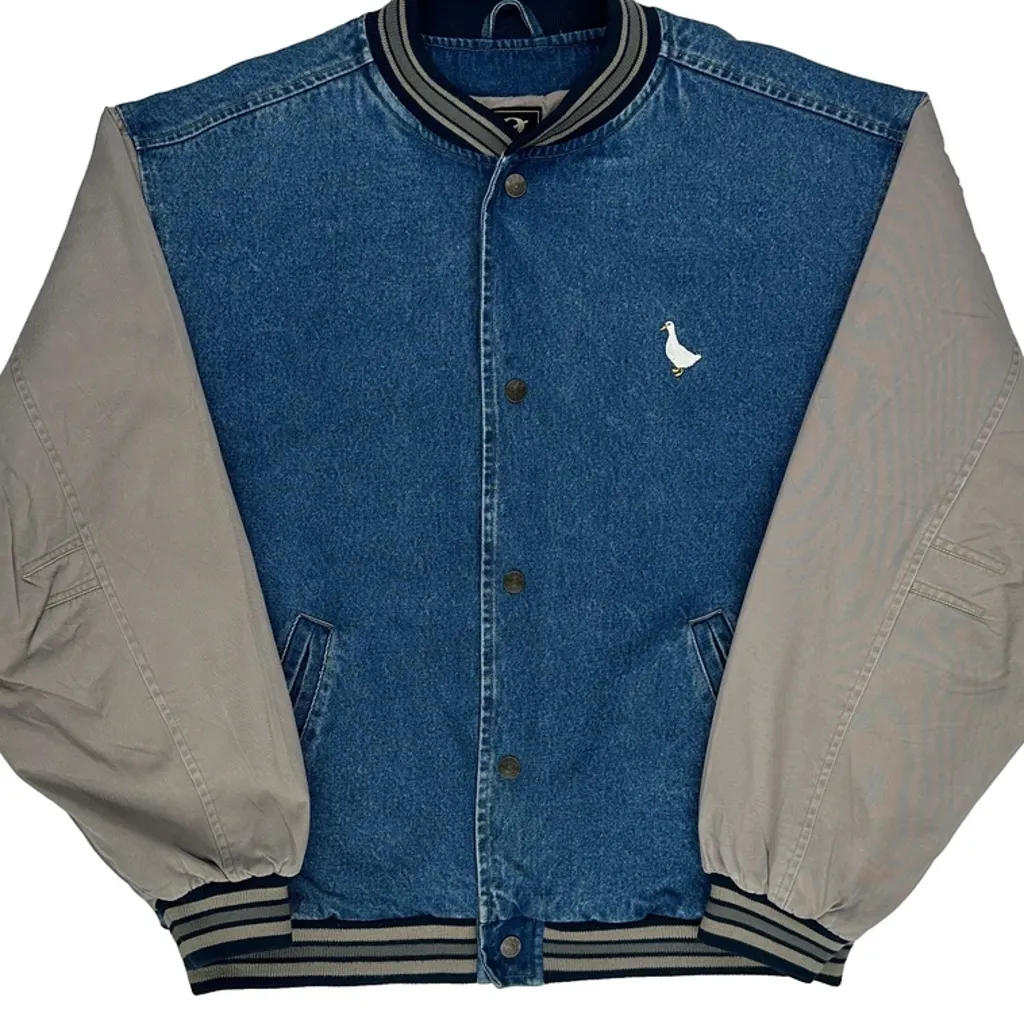 Gear Varsity Jacket - XL Blue Cotton - Image 4