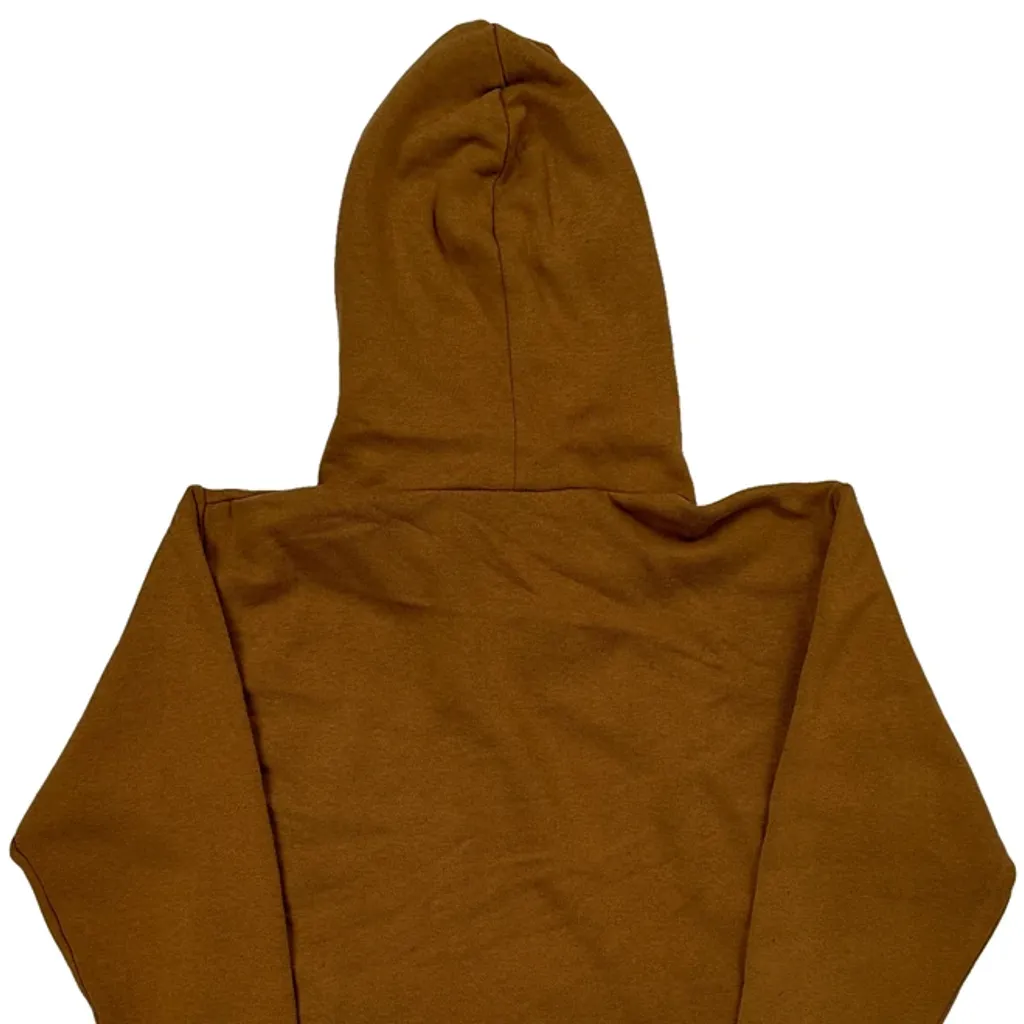 Genuine Dickies Hoodie - Small Brown Cotton Blend - Image 6