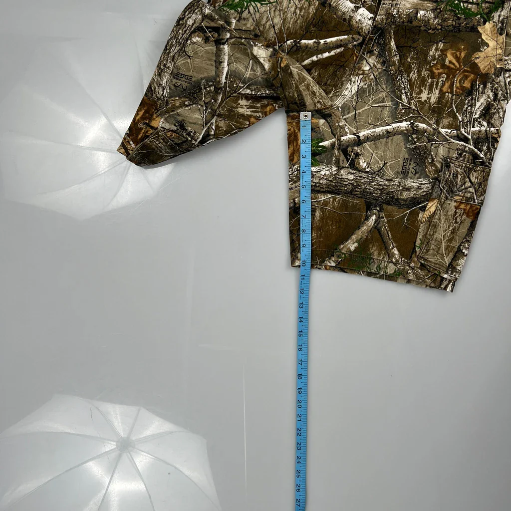 George Camo Cargo Shorts - 36W 10L Camo Cotton - Image 5
