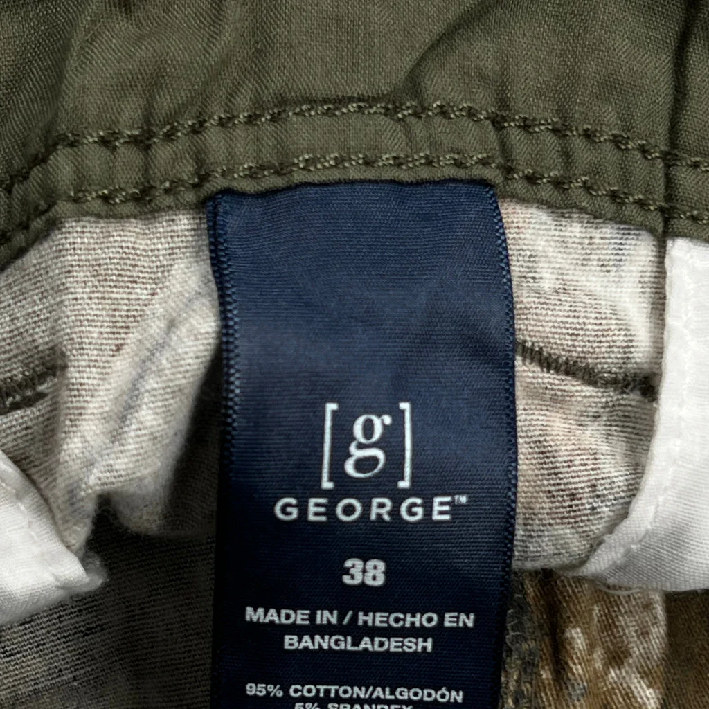 George Camo Cargo Shorts - 36W 10L Camo Cotton - Image 6