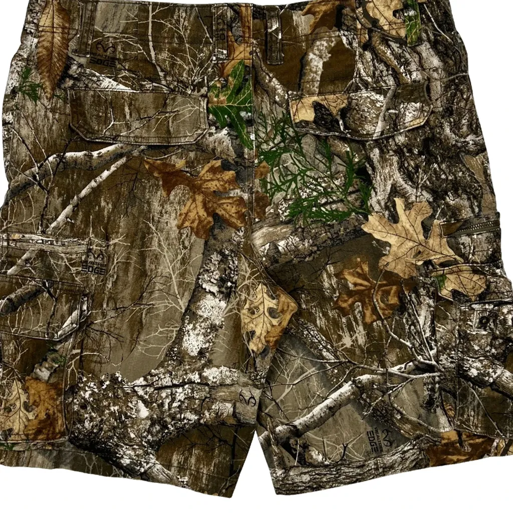 George Camo Cargo Shorts - 36W 10L Camo Cotton - Image 7