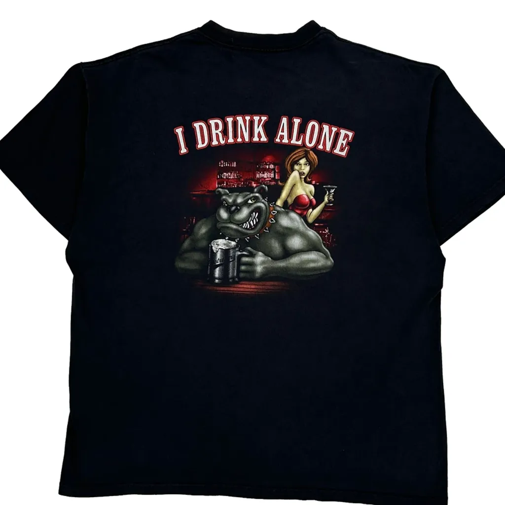 George Thorogood And The Destroyers Unbranded Band T-Shirt - Large Black Cotton - Image 6