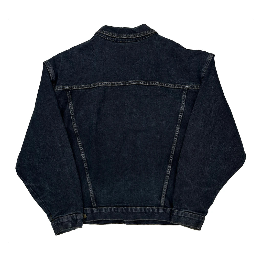 Georges Marciano Guess Denim Jacket - Large Dark Wash Cotton - Image 2