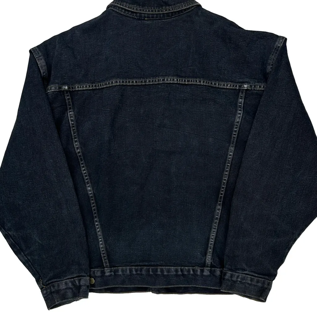 Georges Marciano Guess Denim Jacket - Large Dark Wash Cotton - Image 6