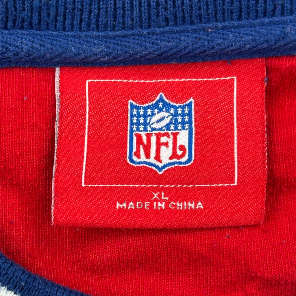 Giants Nfl Sweatshirt - XL Blue Cotton - Image 3