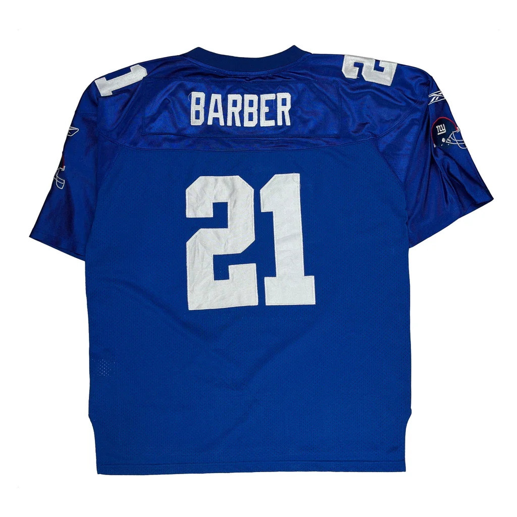 Giants Reebok Football Jersey - XL Blue Polyester - Image 2
