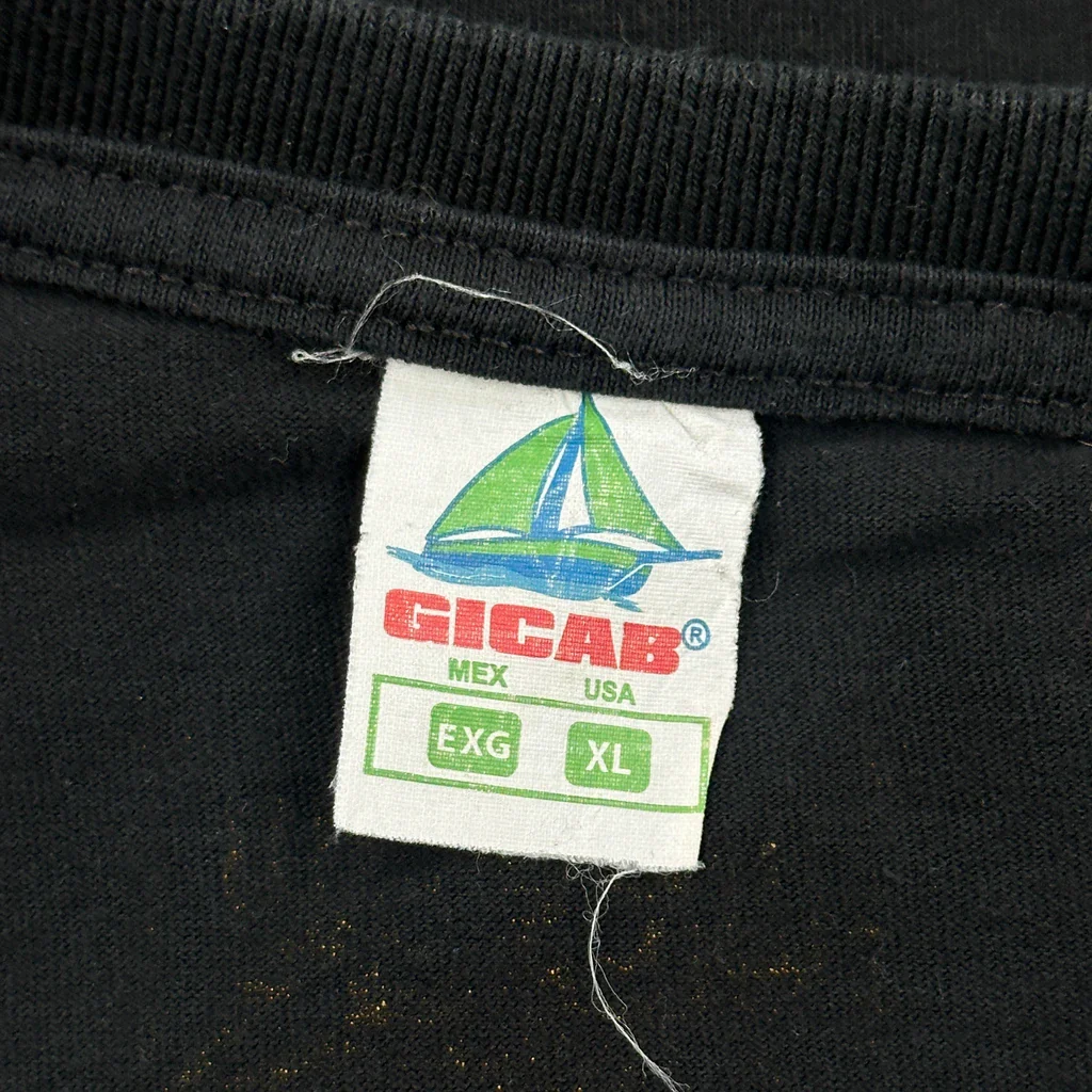 Gicab Graphic T-Shirt - XL Black Cotton - Image 3