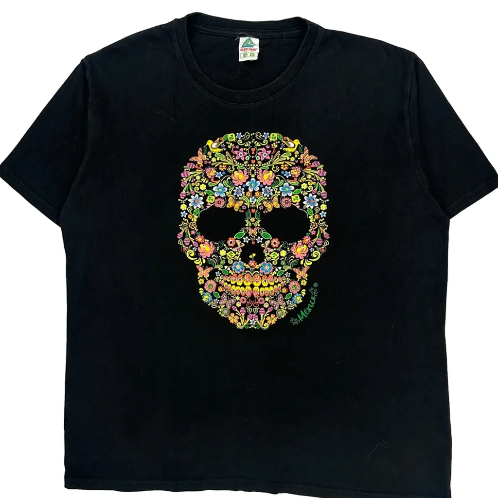 Gicab Graphic T-Shirt - XL Black Cotton - Image 4