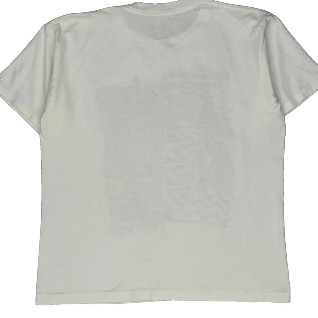 Gildan Graphic T-Shirt - Small White Cotton - Image 7